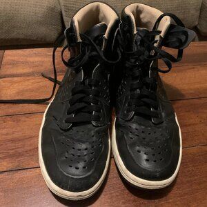Nike Air Jordan 1 Retro High Black Vachetta Tan 2016 845018 030 Mens Sz 10